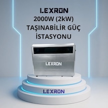 Lexron 2000w 2kw Taşınabilir Güç İstasyonu