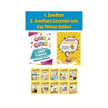1.sınıftan 2.sınıfa Geçenler İçin Hızlı Okuma İle Çıtır Türkçe Çalışma Kitabım+10 Lu Hikaye Seti 5