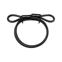 Master Lock 85dpf Ağır Görev Döngüsü Ucu Kablosu, 4 Ayak Örgülü Çelik, 3/8 İnç Çap, 85dpf