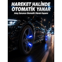 Mey İthalat Hareketle Yanan Led Sibop Işığı 4'lü Araç Lastik Lambası