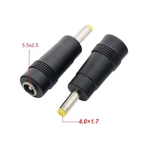 5.5 2.5mm To 4.0 1.7mm 65w Dc To Dc Connector Adaptör Kablo Ucu Çevirici