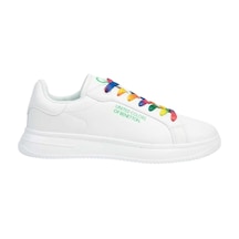United Colors Of Benetton Beyaz Kadın Sneaker Bnı-10061 Beyaz