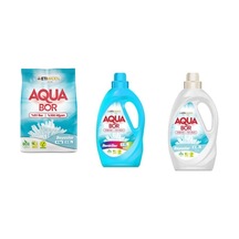 Aquabor Doğal Mineralli 4 Kg Beyaz + Sıvı Renkliler + Sıvı Beyaz 3 Lü Set 12943919