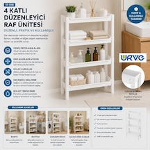 4 Katlı Sepet Organizer Raf Düzenleyici Belirtilmemis