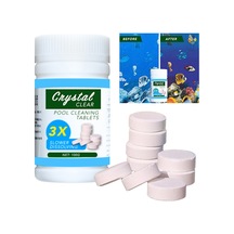 Yifomall Yüzme Havuzu Temizleme Şamandırası - 100 Adet Klor Tabletli Algsavar Seti