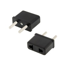 Rogfer Abd / Au Fiş Ab Fiş Ac Duvar Evrensel Seyahat Güç Soketi Fiş Adaptörü Siyah Diğer