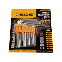 Sgs 1060 Alyan Anahtar Seti 9 Parça