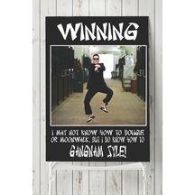 Gangnam Style Eğlenceli Mizahi Poster
