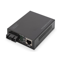 Digitus Dn-82160 20 Km 1 Port Gigabit Ethernet Poe+ Single Mode 30w Sc Media Converter