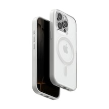 Magicool Venco Apple iPhone Uyumlu 15 Pro Max Joly Magsafe Kapak - Beyaz