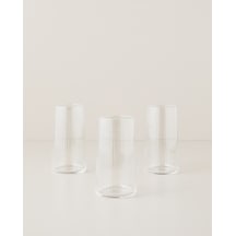 Clario Kristal 3'lü Bardak 520 Ml Şeffaf