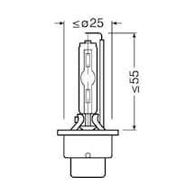 12v Ampul 35w D2s %200 Fazla %20 Beyaz Işık Tk 1 Tk