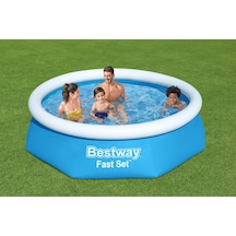 Bestway Büyük Şişme Havuz 2.44 M x 61 CM 57448 Çok Renkli Bestway Büyük Şişme Havuz 2.44 M x 61 CM 57448 Çok Renkli