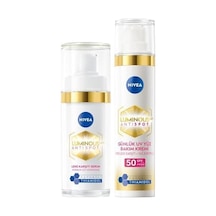 Luminous630 Leke Karşıtı Cilt Serumu 50ml Ve Aydınlatıcı Güneş Korumalı Gündüz Yüz Kremi 40ml,spf50