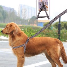 Ergonomik Yumuşak Dokulu Terletmez Köpek Göğüs Tasması Medium Diğer