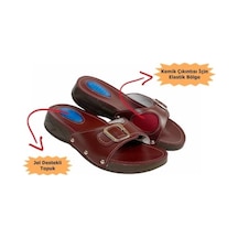 Medikaltec Topuk Dikeni Terliği Bordo 40 Numara 1