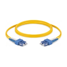 Alfafonet Sc/upc-sc/upc Singlemode Dupleks 1 Metre Fiber Patch Cord