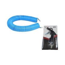 SPİRAL KOMPRESÖR HAVA HORTUM VE TABANCA 15 METRE TABANCALI