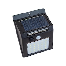 Solar Sensörlü Duvar Tipi 20 Ledli Duvar Aplik