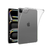 Apple İpad Pro 11 2024 Kılıf Anti Shock Tablet Silikon - Şeffaf