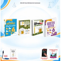 Çanta Yayınları 2026-2027 6. Sınıf Tüm Dersler 4 Kitap Mat-fen Soru/fen-sos Defter Set