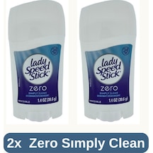 Stick Zero Simply Clean Invisible Deodorant Stick 39.6g- 2 Adet