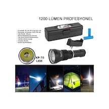 1200 Lümen Profesyonel Şarjlı El Feneri Wt-655 Tdrtr Çok Renkli