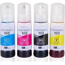 Epson 103 Epsonecotank L3160 Uyumlu Mürekkep Seti