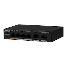 Dahua PFS3006-4ET-60, 6 Port, Megabit, 4 Port PoE, 60W, Yönetilem