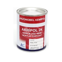 Akzonobel Akripol 2k Düz Renk-kutup Beyazı-psw - Pyw- 1 Lt.