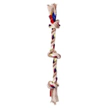 Eastland 3 Düğümlü İpli Köpek Çiğneme Ve Stres Oyuncağı 42 Cm