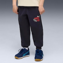 Puma Little Runners Çocuk Siyah Eşofman Altı Siyah