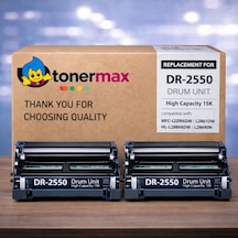 Brother Dr-2550 Muadil Drum Ünitesi 2'li Paket / Hl-l2461dn / Mfc-l2806dw / Mfc-l2861dw / Mfc-l2886dw