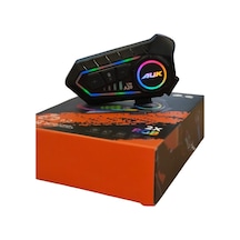 Auk A20 Bluetooth Ve Intercom Kask İçin İki Kişilik