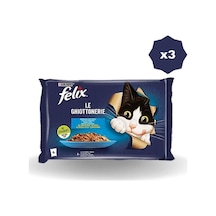 Felix Somonlu Ekonomik Paket 4x85gr - 3 Adet