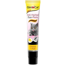 Gimcat Anti Hairball Duo Paste Peynir ve Maltlı Kedi Macunu 50 G