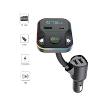 G12 Pd Şarj Özellikli Dijital Göstergeli Bluetooth Fm Transmitter
