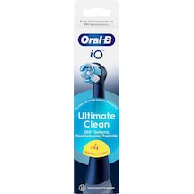Oral-b Io Ultimate Clean Siyah Diş Fırçası Yedek Başlığı 4 Adet