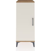 Hyperion Komodin 2 Raflı Tek Kapaklı 44x44x106 Çam-aytaşı Çam
