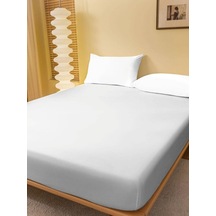 Totem Ranforce Pamuklu Gri Yastık Kılıflı Lastikli Çarşaf Takımı