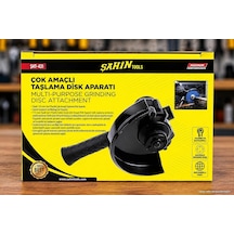 Şahin Tools Çok Amaçlı Taşlama Disk Aparatı 115mm Matkap Ve Sunta Testeresi Uyumlu