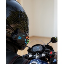 Motosiklet Kask Kamerası Bluetooth Gece Görüşlü Uzun Pilli