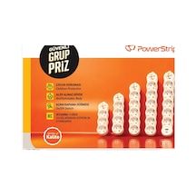 Tuncmatık Powerstrıp5 Tsk19059 1,5m Iec 66884-1:2022 Standartı, Fr Alev Almaz Anahtarlı Grup Priz 0 M