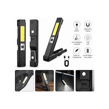 Gold Silver Gs-2070 30w Şarjlı Mıknatıslı Katlanabilir Led Çalışma Tamirci Feneri