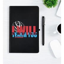 Kişiye Özel Ingilizce Öğretmeni Siyah Defter Kalem Seti - N11.2414