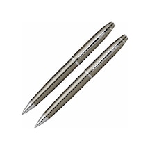 Scrikss Isminize Özel 35 Tıtanyum Tükenmez+Versatil Kalem Set