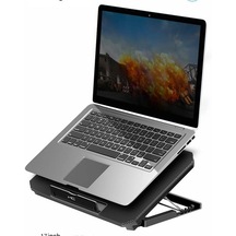 Coofbe Metal Bölmeli Profesyonel Laptop Soğutucu 2 Usb Girişli Yükseklik Ayarlı Laptop Standı Soğutucu