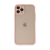 Apple Uyumlu - iPhone 11 Pro Kılıf Montreal Silikon Kapak - Pembe
