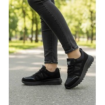 Mcdark Kadın Siyah Sararmaz Taban Sneaker Ayakkabı