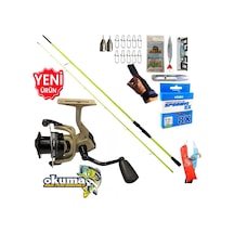 Okuma Outrax 3000 270cm 5-55gr Karbon High Tech Spin Olta Takımı Seti